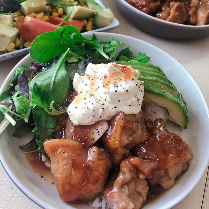 カフェ風⭐️照り焼きチキン